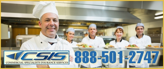 California restaurant insurance image